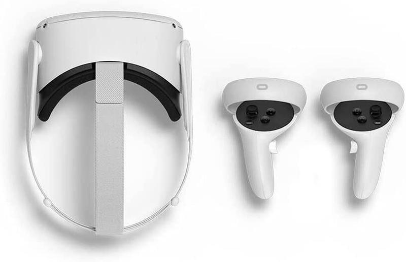 【VR】Quest2 128GB Óculos Vr Oculus Quest 2 128Gb 899-00182-02 - VR / Óculos de